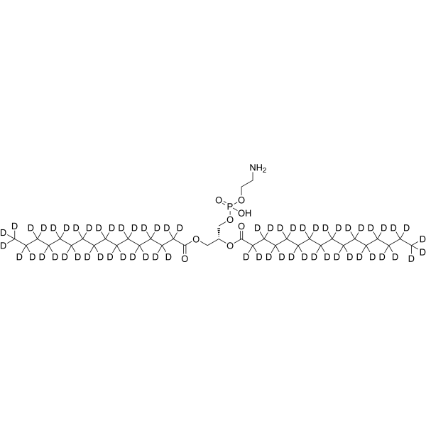 1,2-Dipalmitoyl-sn-glycero-3-phosphoethanolamine-d62 326495-42-5